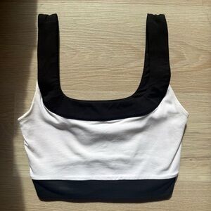 Express black and White Crop Top NEW